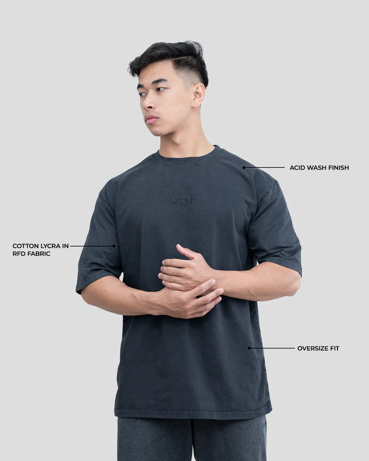 Acid Wash Oversize T-Shirt