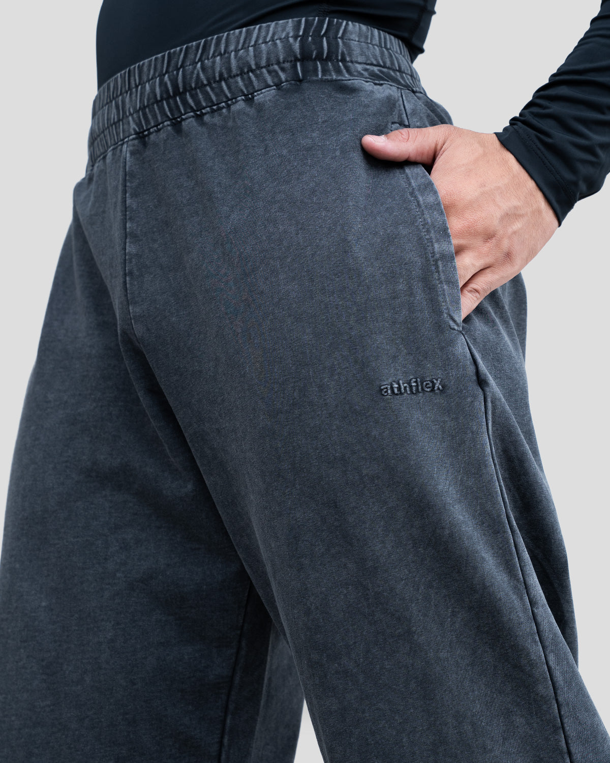 Acid Wash Straight Pant